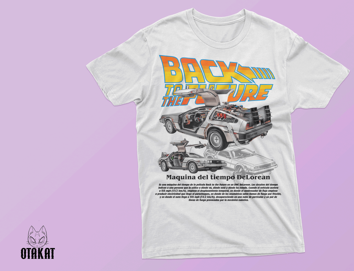 Back to the future car T-shirt