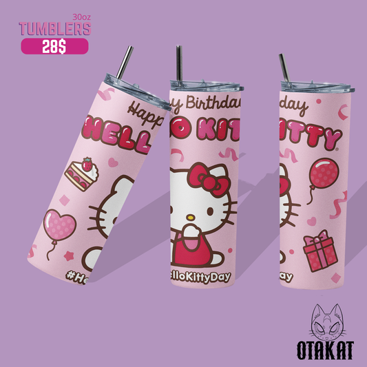 hello kitty tumbler 30 0z