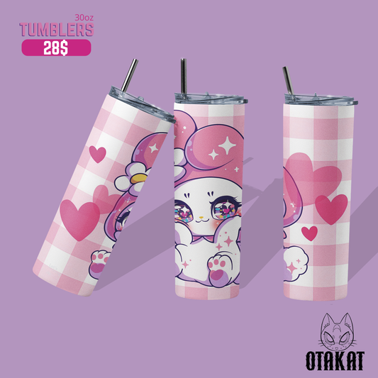 hello kitty tumbler 30 0z