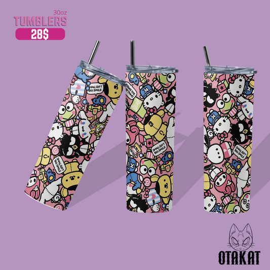 hello kitty tumbler 30 0z