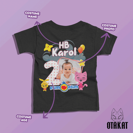 Plim plim custom  Tshirt kid size