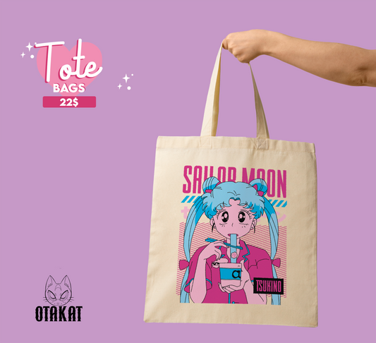 Sailor moon tote bag
